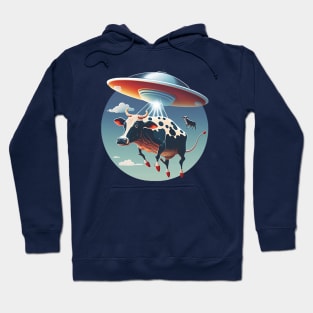 Cow-napped: When Aliens Take Farm Animals Hoodie